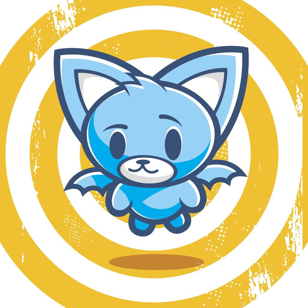 Detail of Robo Bat by Tristan Eaton