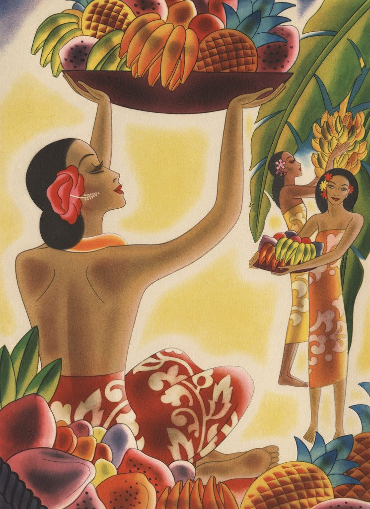 Detail of The Abundance by Frank MacIntosh
