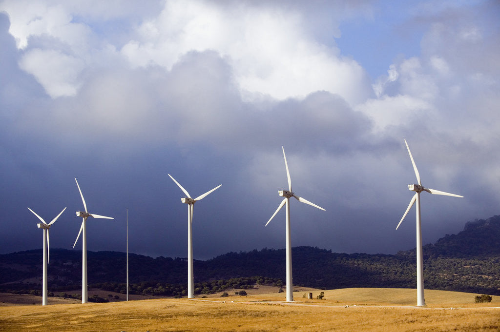Detail of Wind Farm in Spain by Anonymous