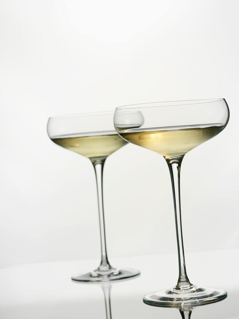 Detail of Two Glasses of Wine by Anonymous