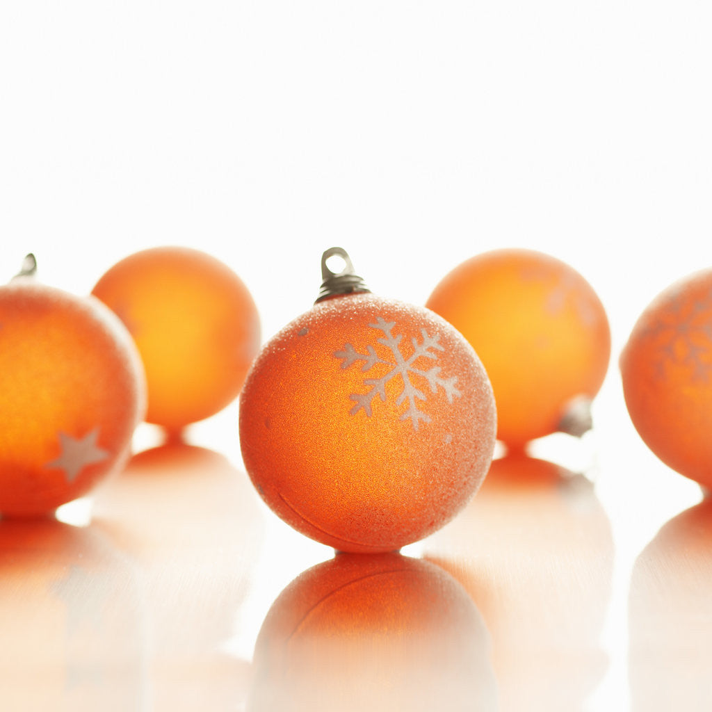 Detail of Christmas Ornaments by Anonymous