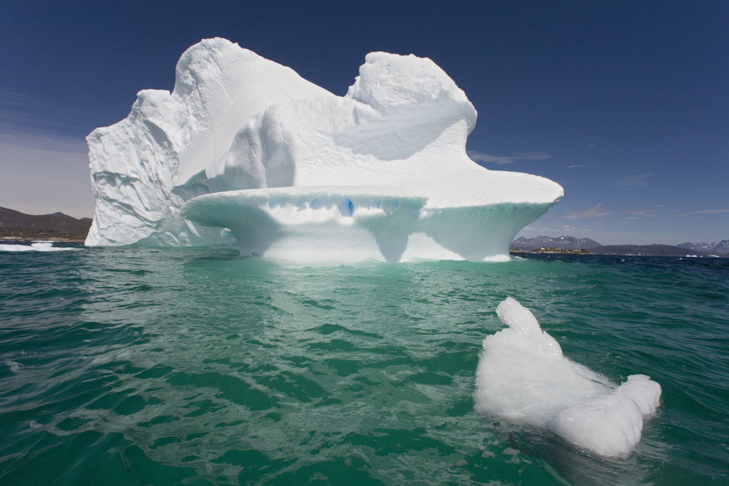 Detail of Icebergs in Greenland by Anonymous