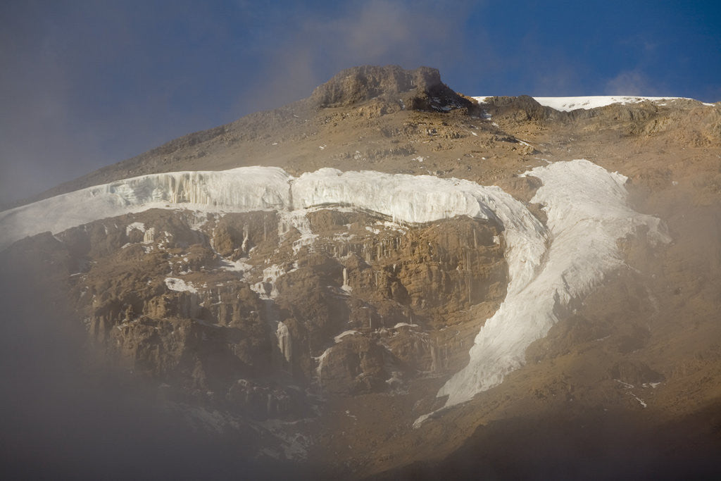 Detail of Mount Kilimanjaro and Glaciers by Anonymous