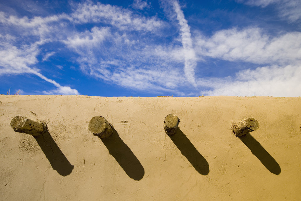 Detail of Adobe Structure by Anonymous