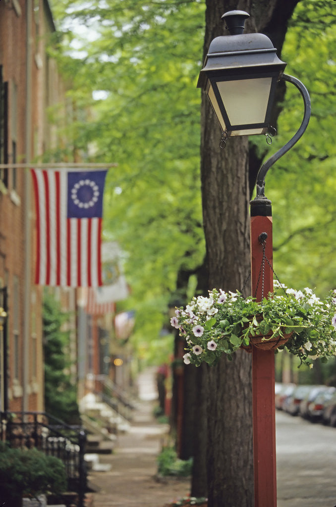 Detail of Historic Society Hill Neighborhood by Anonymous