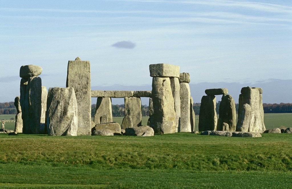 Detail of Stones at Stonehenge by Anonymous