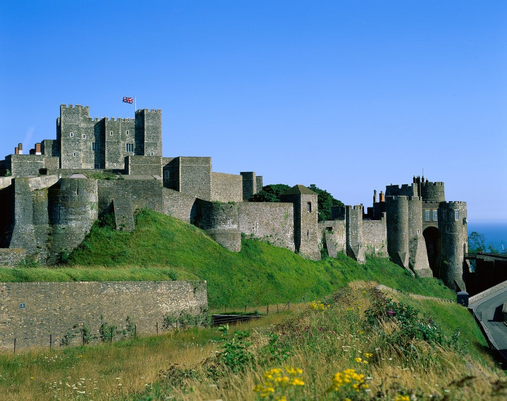 Detail of Dover Castle by Corbis