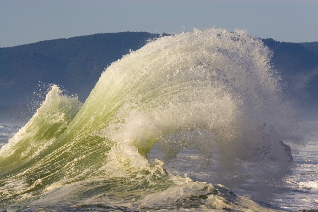 Detail of Winter Storm at Cape Kiwanda by Anonymous