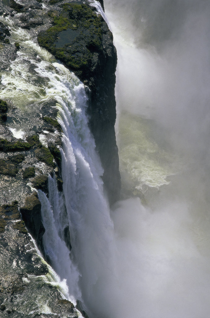 Detail of Close-up of Victoria Falls by Anonymous