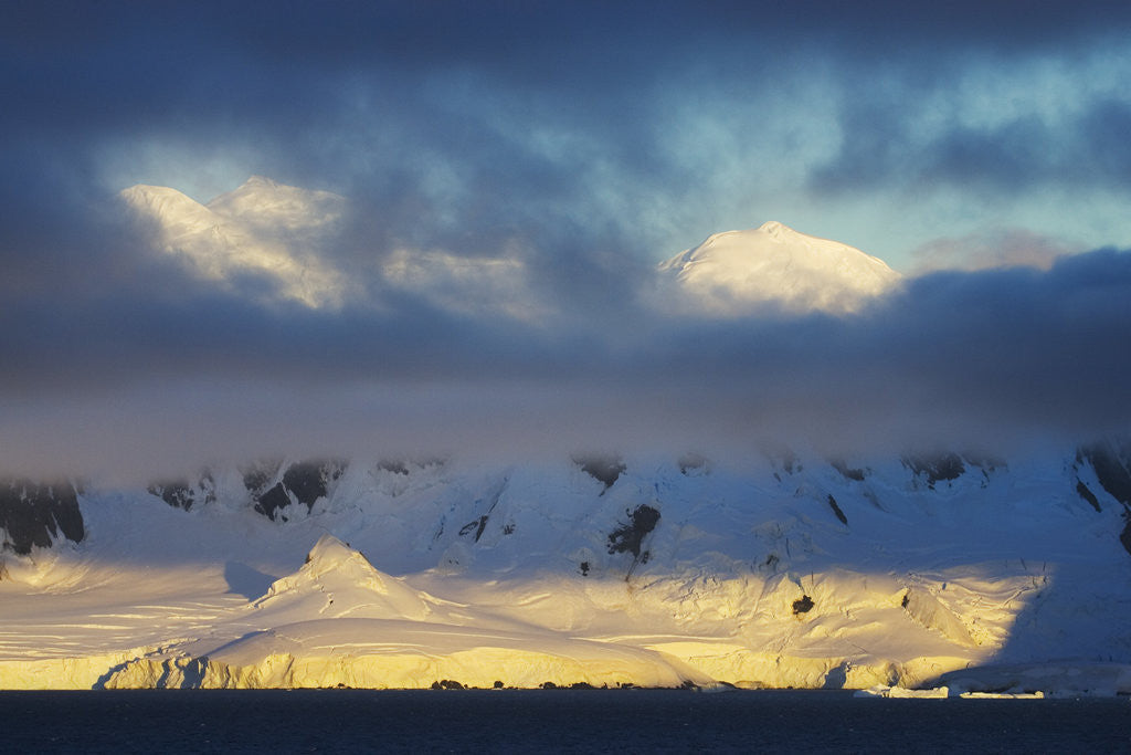 Detail of Mountains at Antarctic Peninsula by Anonymous