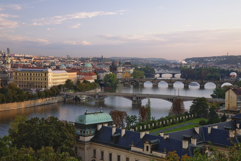 Detail of Bridges Crossing the Vltava by Anonymous