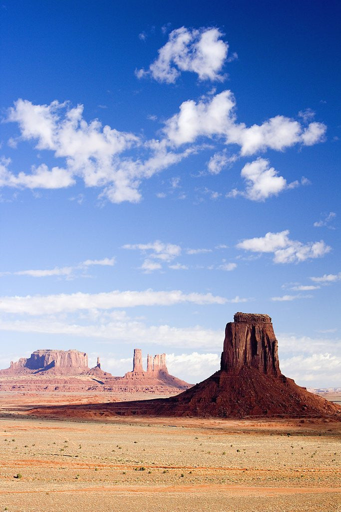 Detail of Buttes in Monument Valley by Corbis