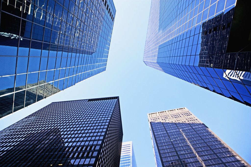 Detail of Skyscrapers by Anonymous
