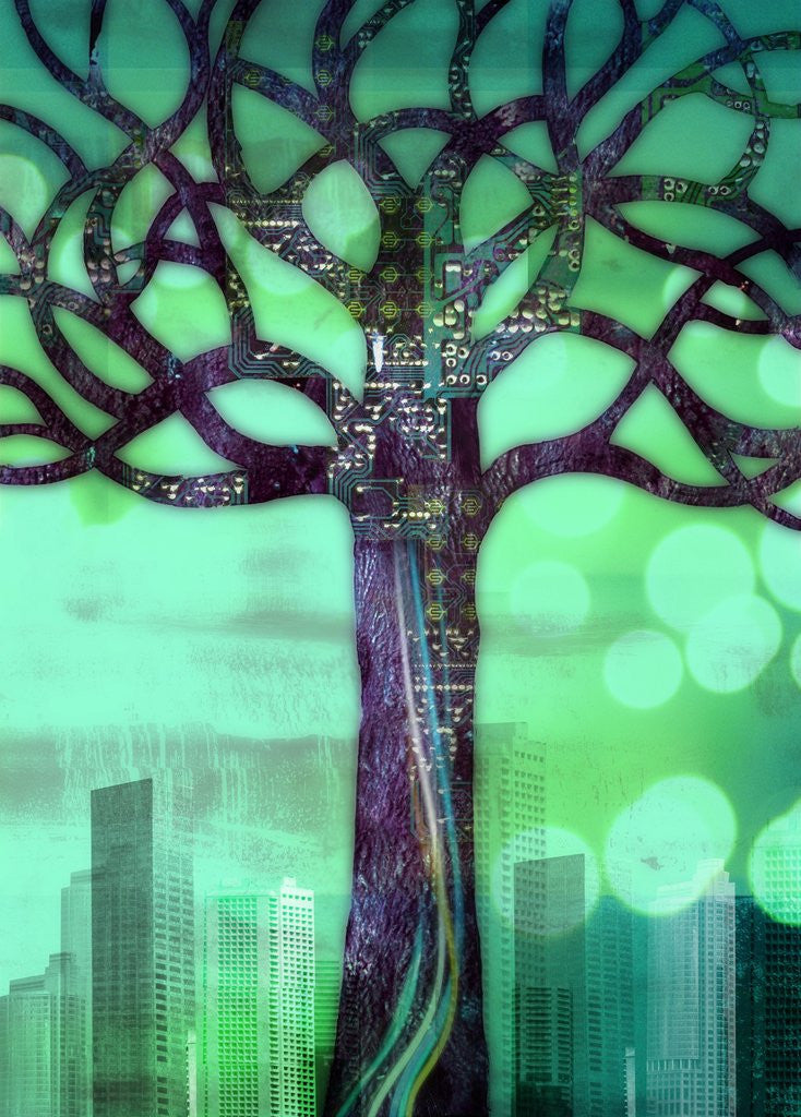 Detail of Computer Branches by Anonymous