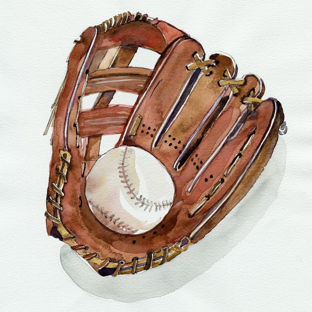 Detail of Baseball Glove by Anonymous