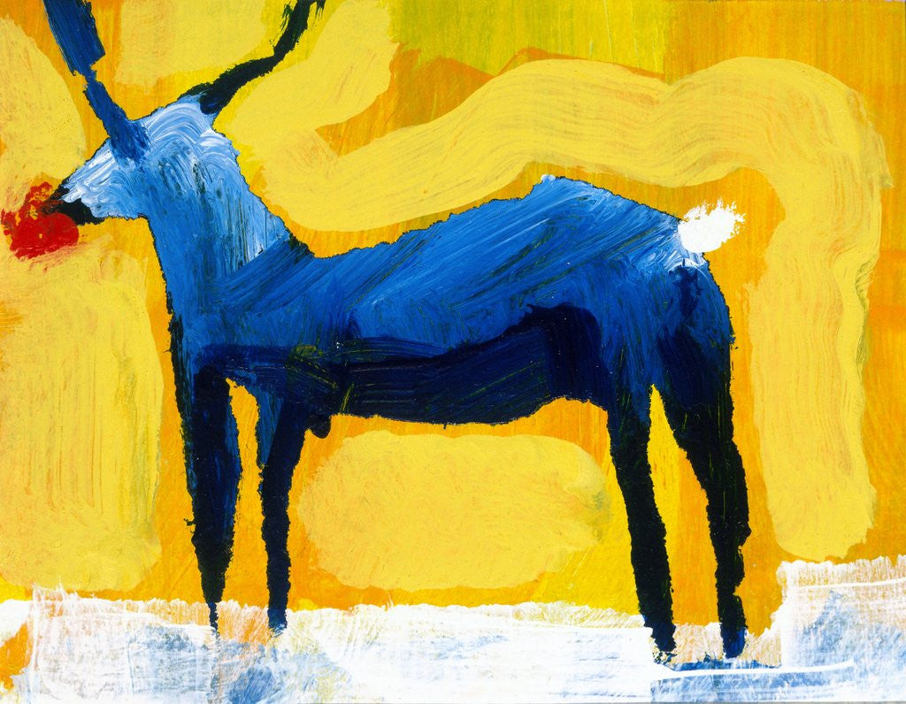 Detail of Rudolph the Red Nosed Reindeer by Anonymous