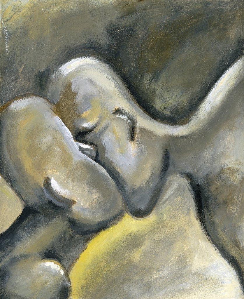 Detail of The Kiss by Anonymous