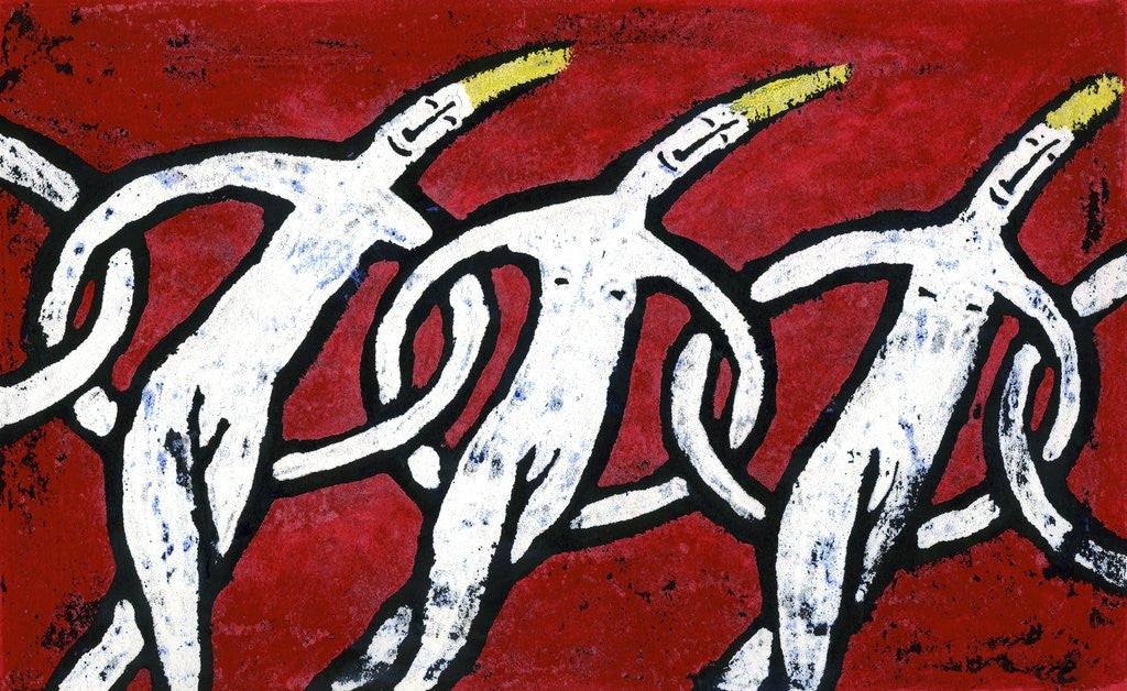 Detail of Brotherhood by Anonymous