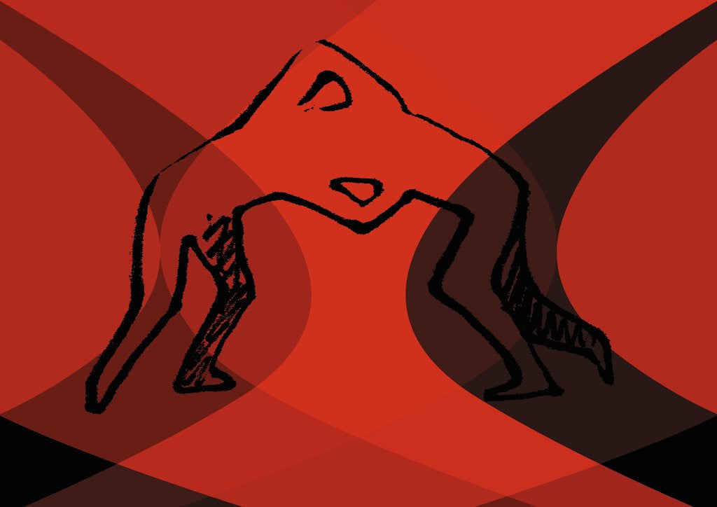 Detail of Fight by Anonymous