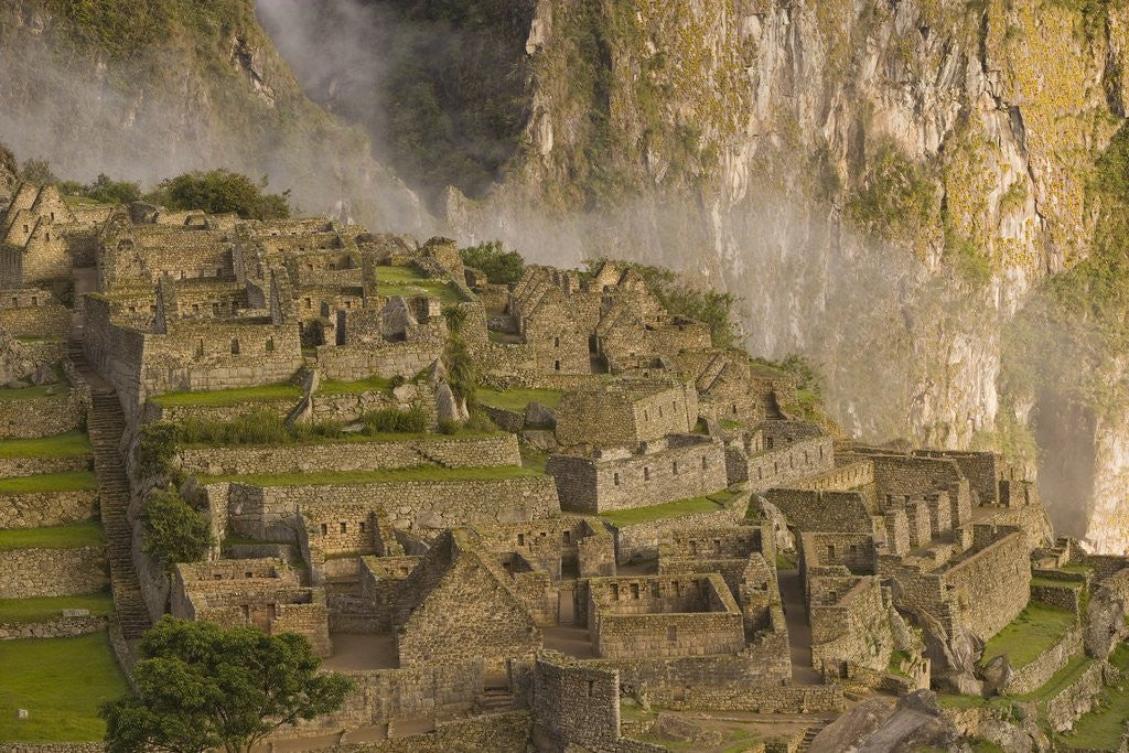 Detail of Machu Picchu by Anonymous