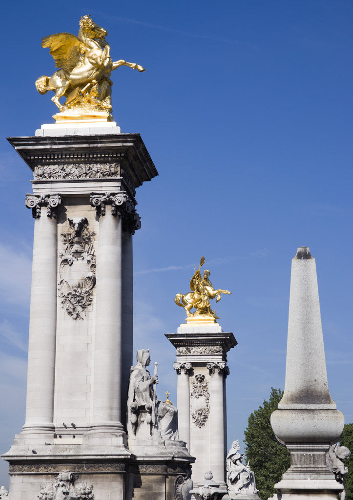 Detail of Pedestal Monuments by Anonymous