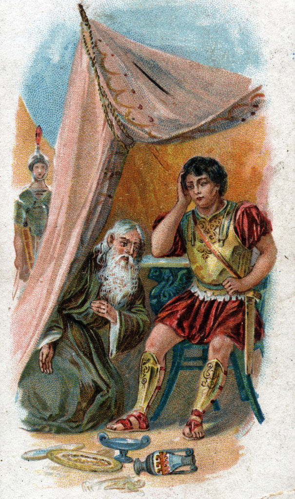 Detail of Illustration of Nestor and Patroclus by Anonymous