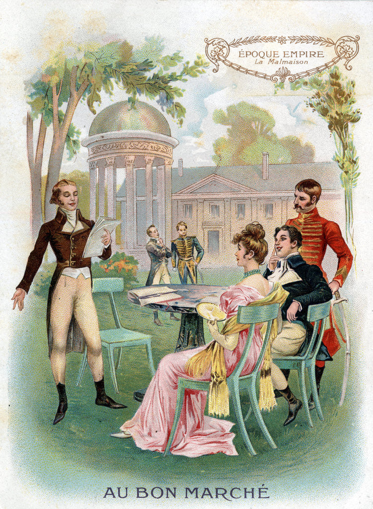 Detail of Au Bon Marche Illustration by Anonymous