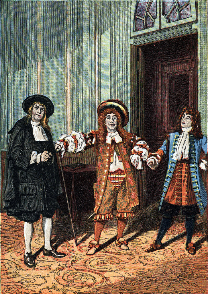 Detail of Performers in the Second Act of Le Bourgeois Gentilhomme by Anonymous