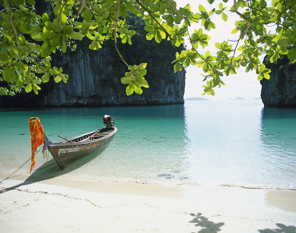 Detail of Beach on Ko Hong Island by Anonymous