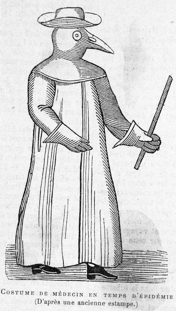 Detail of The Doctor's Garb by Anonymous