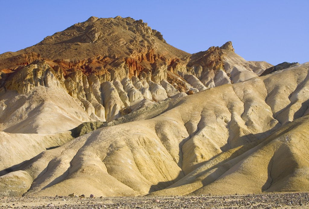 Detail of Colorful Badlands, Death Valley National Park by Anonymous