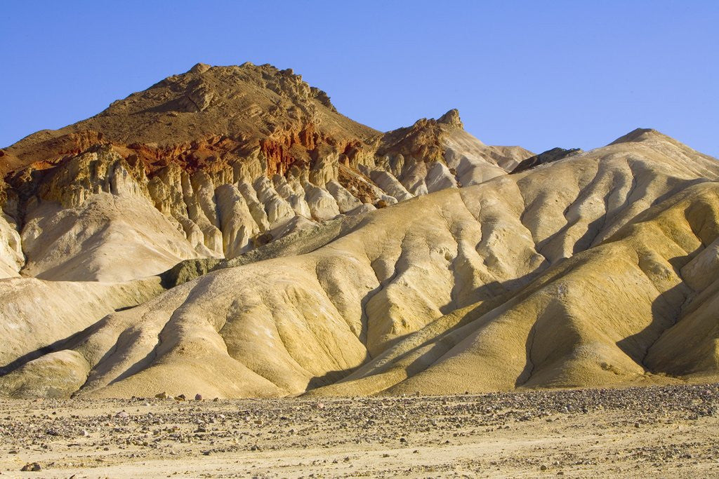Detail of Colorful Badlands, Death Valley National Park by Anonymous