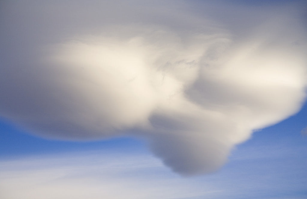 Detail of Lenticular Clouds Over Tundra by Anonymous