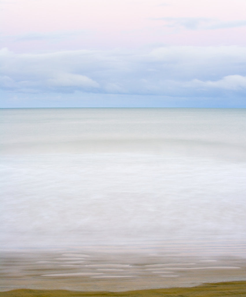 Detail of Surf Lapping Sandy Beach by Anonymous