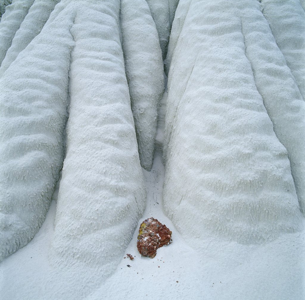Detail of Snowy Cliff by Anonymous