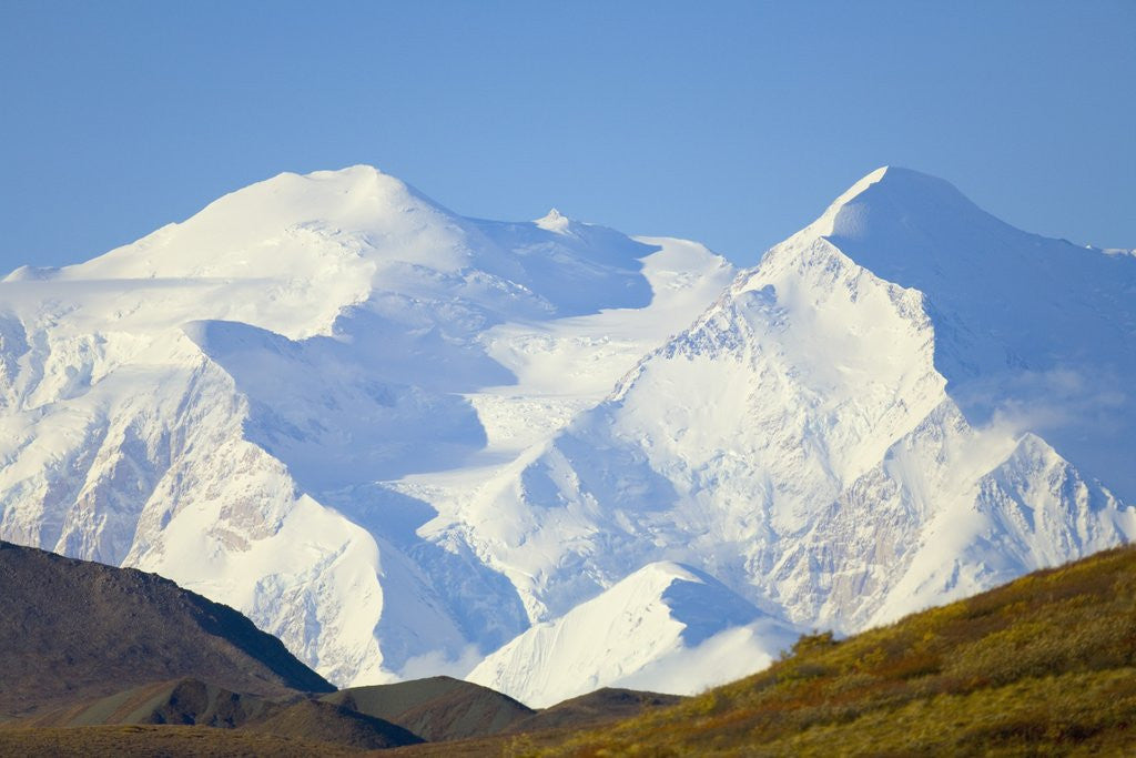 Detail of Mt. McKinley on Sunny Day by Anonymous