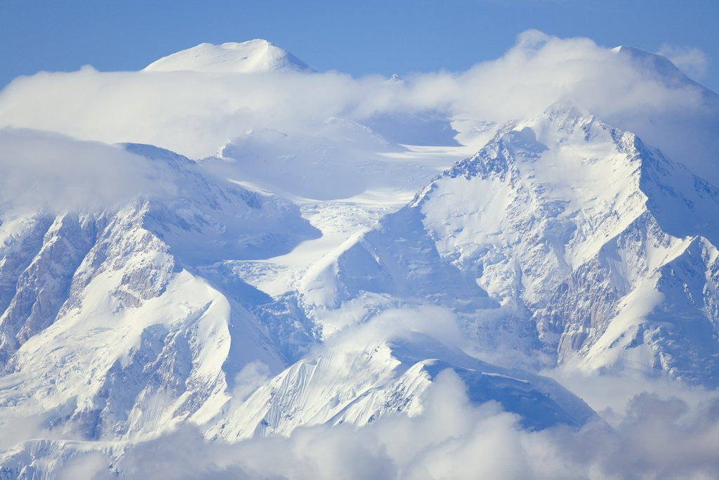 Detail of Mt. McKinley on Sunny Day by Anonymous