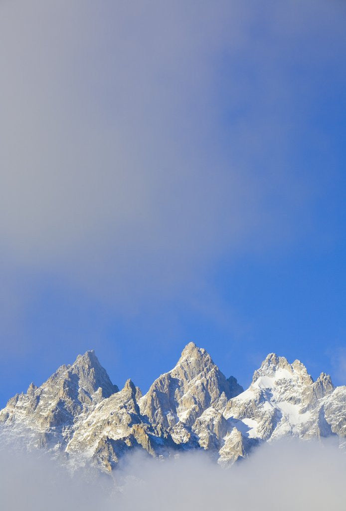 Detail of Grand Teton Range by Anonymous