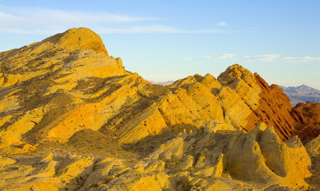 Detail of Sandstone Hills in Valley of Fire by Anonymous