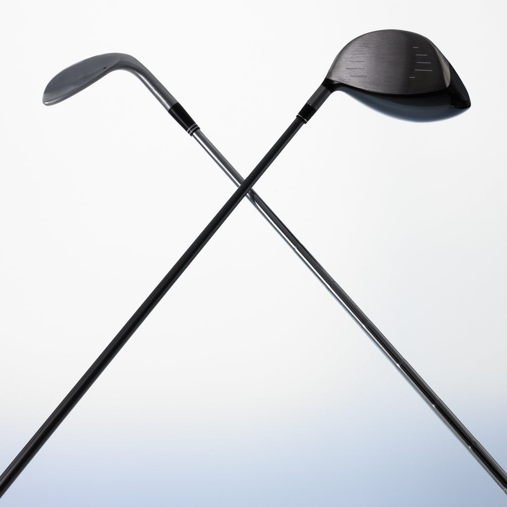 Detail of Two Golf Clubs by Anonymous