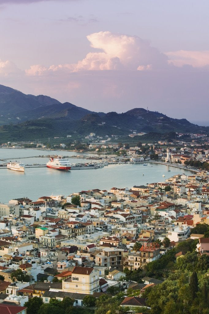 Detail of View over Port from the Venetian Kastro by Anonymous