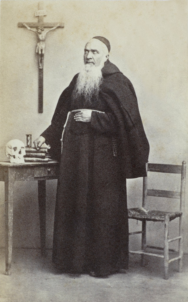 Detail of Confessor to Pope Pius IX by Anonymous