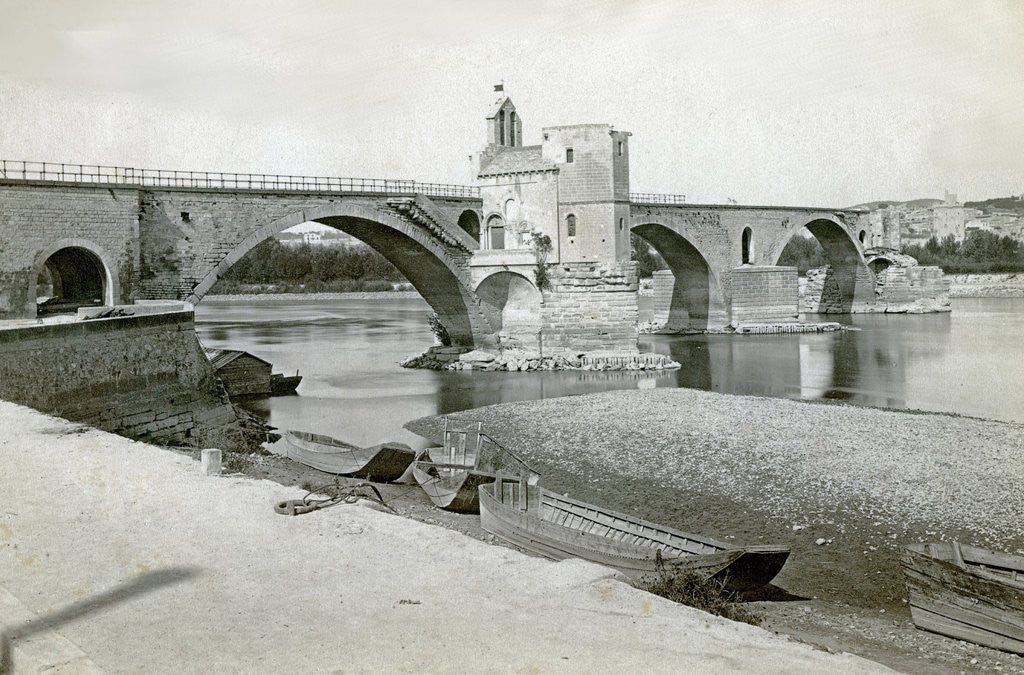 Detail of Saint Benezet Bridge by Anonymous