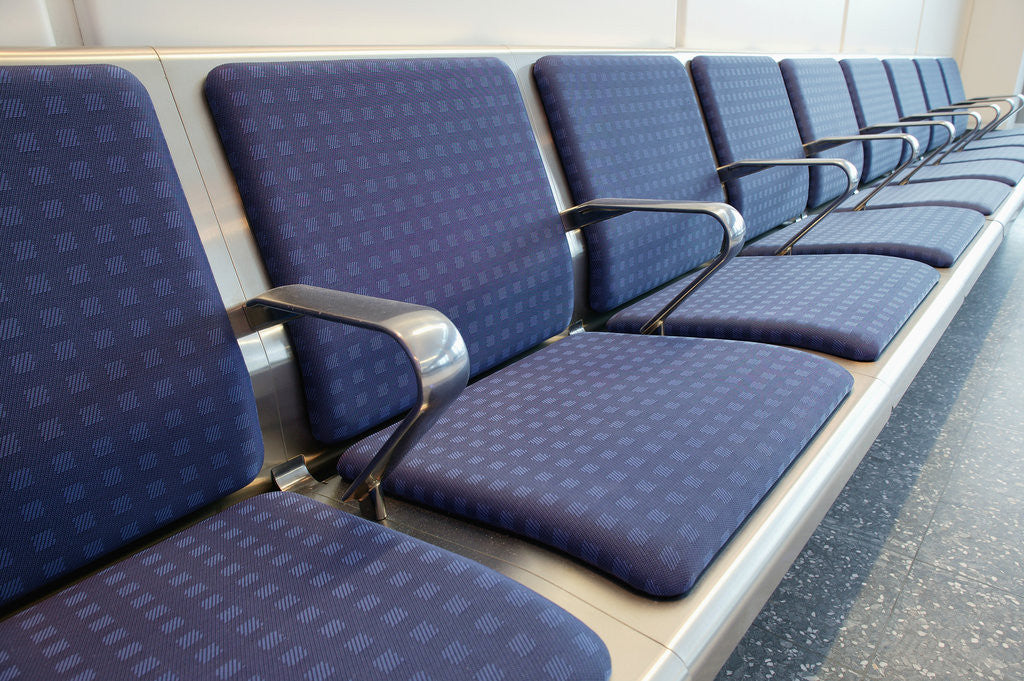 Detail of Seating in a Row by Anonymous