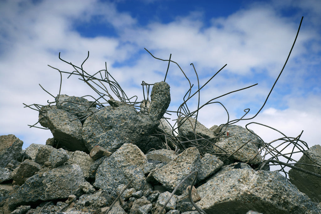 Detail of Construction Rubble by Anonymous