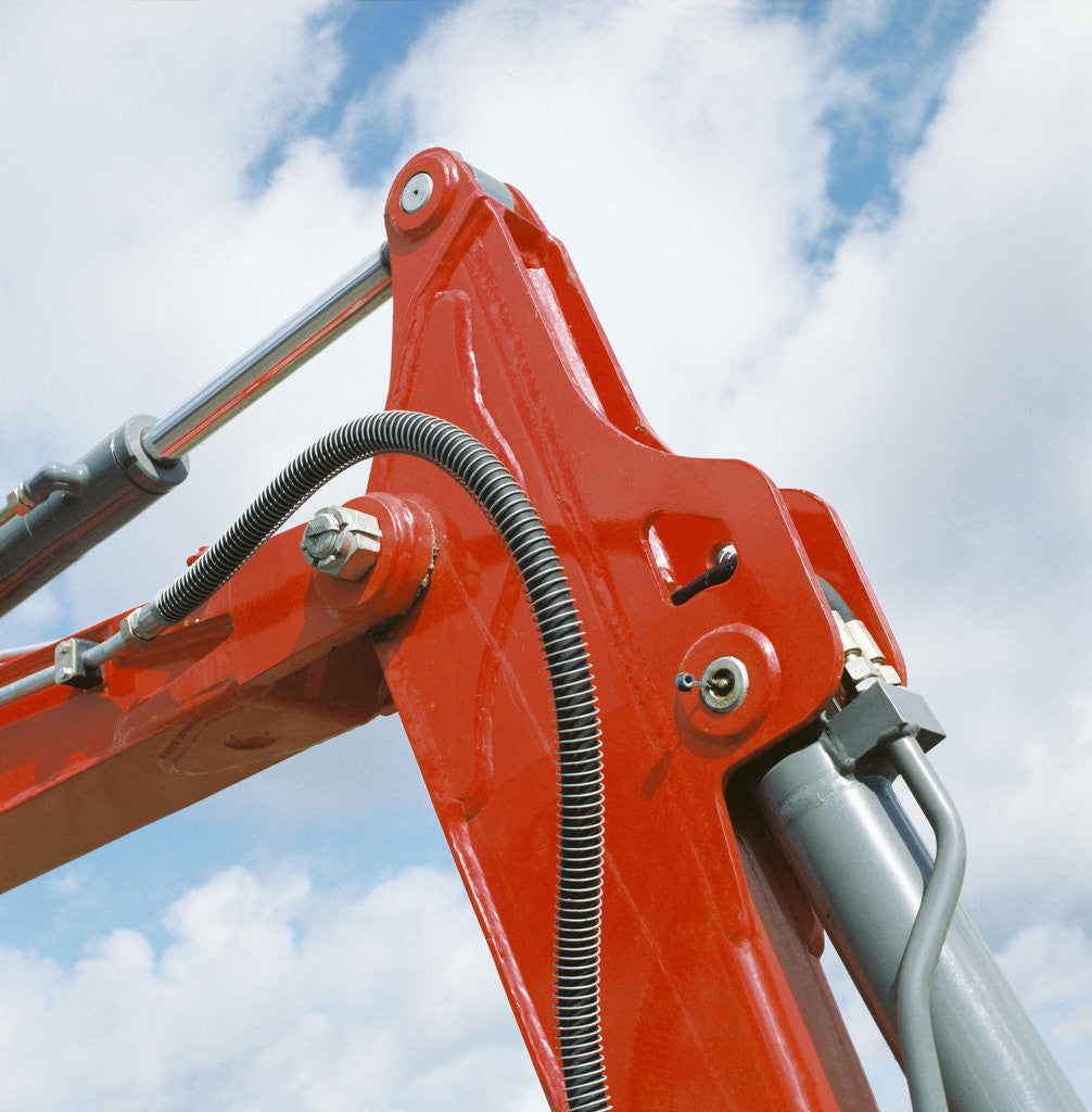 Detail of Hydraulic Arm of Digger by Anonymous