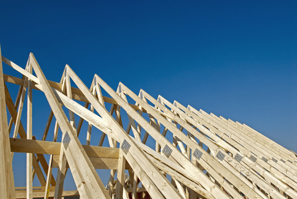 Detail of Construction Frame by Anonymous