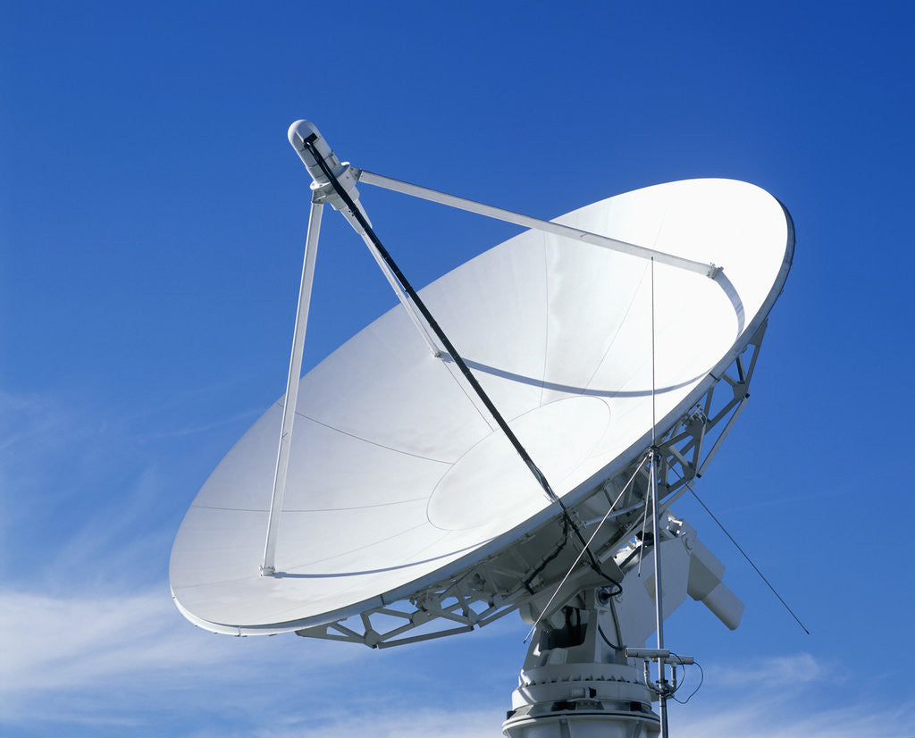 Detail of Satellite Communication Antenna by Anonymous