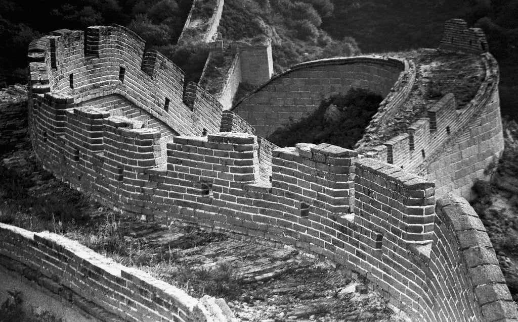 Detail of Section of the Great Wall in by Anonymous