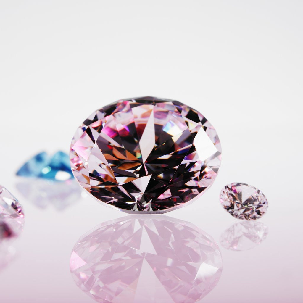 Detail of Pink Jewel by Anonymous